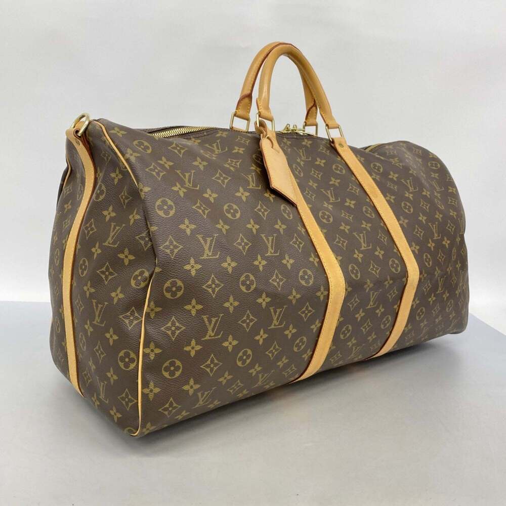 LOUIS VUITTON Authentic Brown Monogram Boston Bag - Picture 2 of 11
